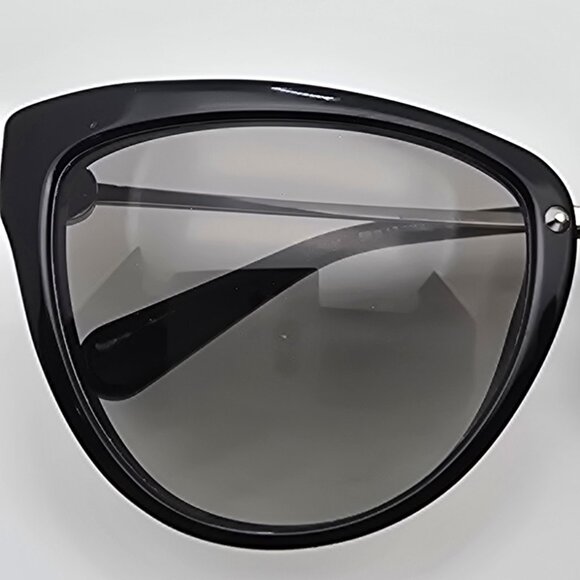 Michael Kors MK6039 Abela II Black Silver Frame Grey Lens Cat Eye Sunglasses - Picture 13 of 13